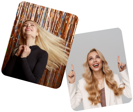woman with long hair
