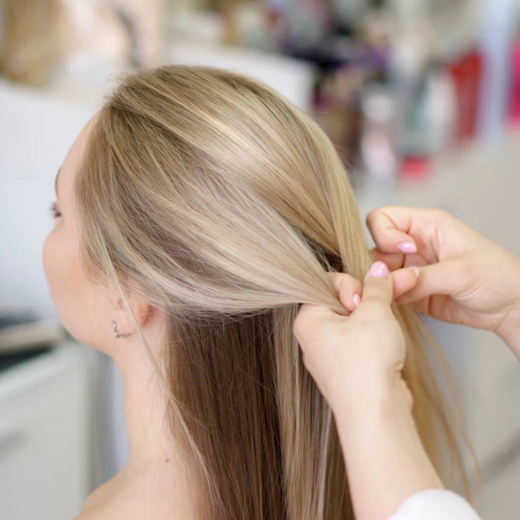 hand-tied weft extensions Peoria AZ