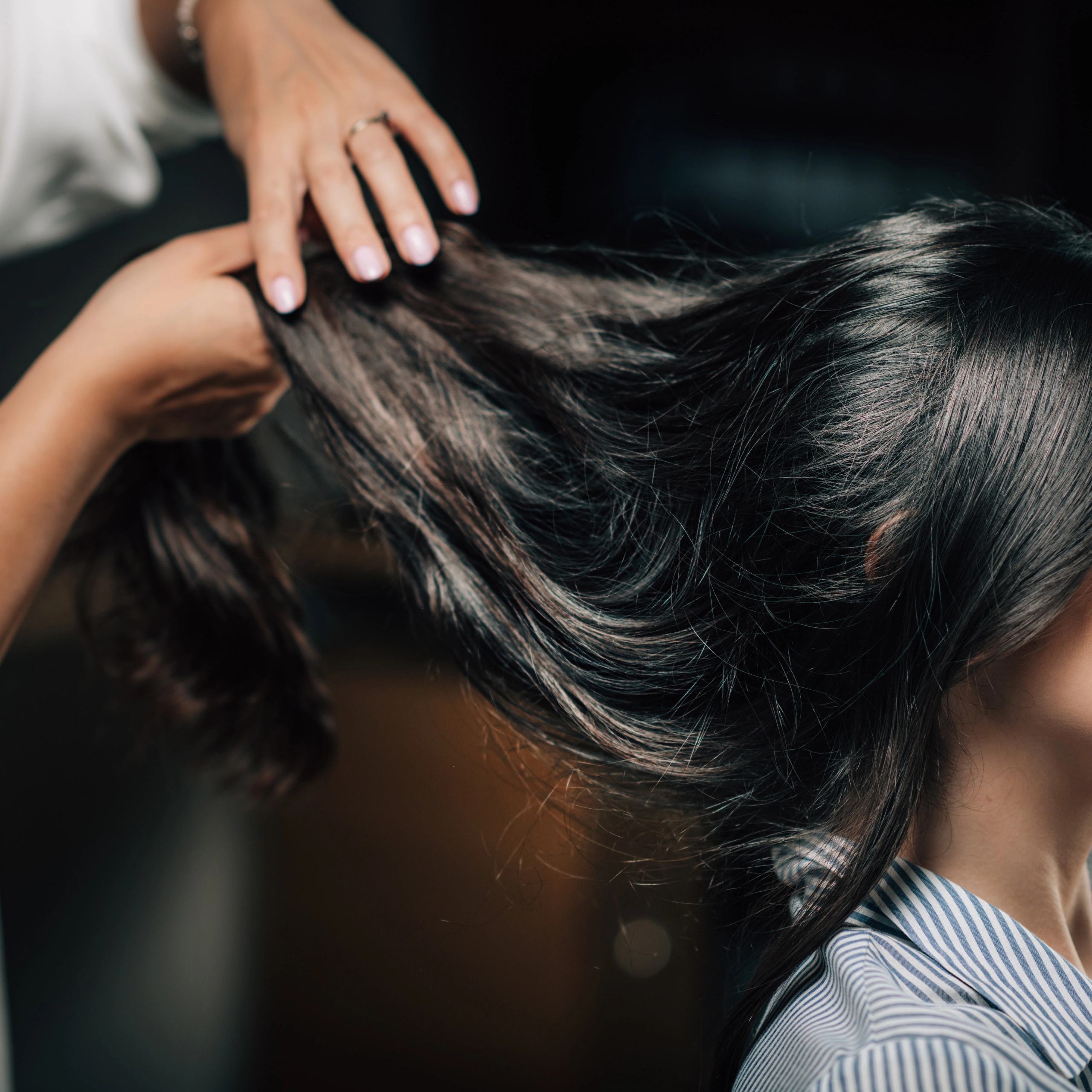 hand-tied weft extensions Scottsdale AZ