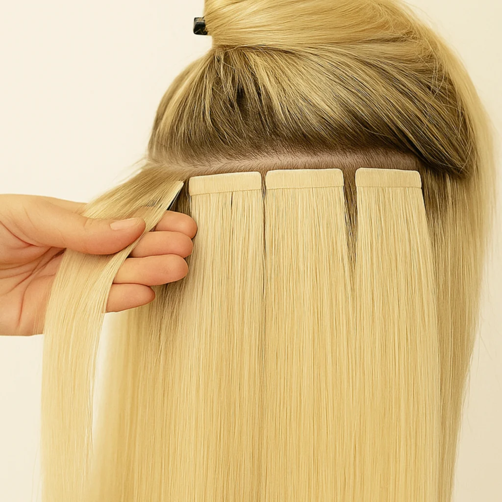 keratin vs tape in extensions